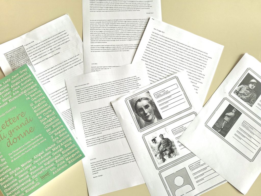 Lettere dal fronte e Intelligenza Artificiale: laboratorio di&nbsp;scrittura